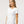 M&O 4810 Women's Gold Soft Touch T-Shirt, model side view - White