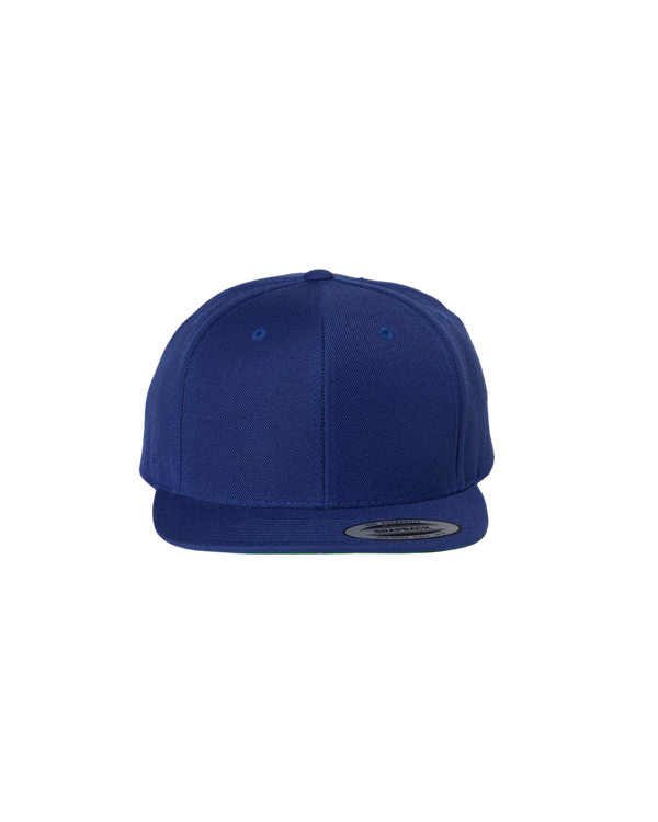 Premium Flat Bill Snapback Cap - 6089M