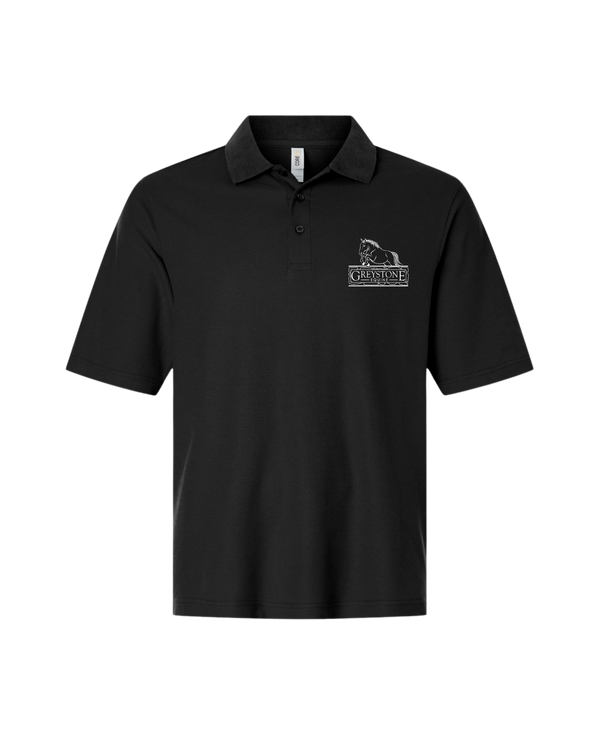 Greystone Equine Embroidered Unisex Polo