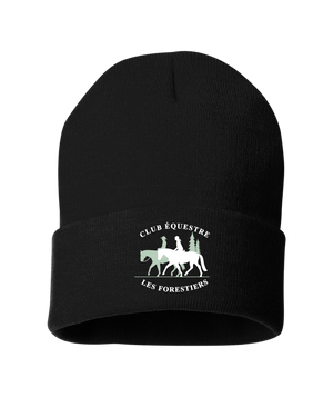 Embroidered Club Équestre Les Forestiers - Cuffed Beanie Toque