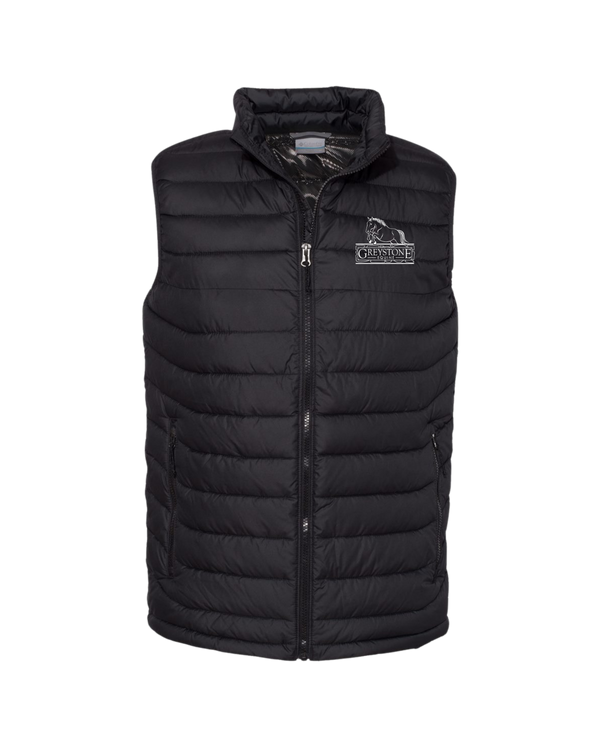 Embroidered Greystone Equine Columbia Puff Vest