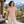 Gildan 5000L Women's Heavy Cotton™ T-Shirt, mountain lifestyle photo 1 - Dusty Rose
