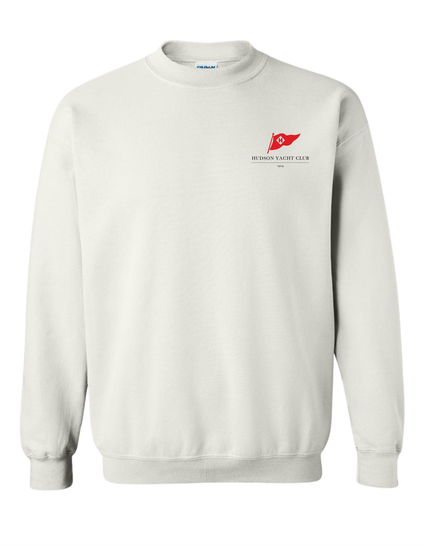 Adult Embroidered Hudson Yacht Club Crewneck - Personalized