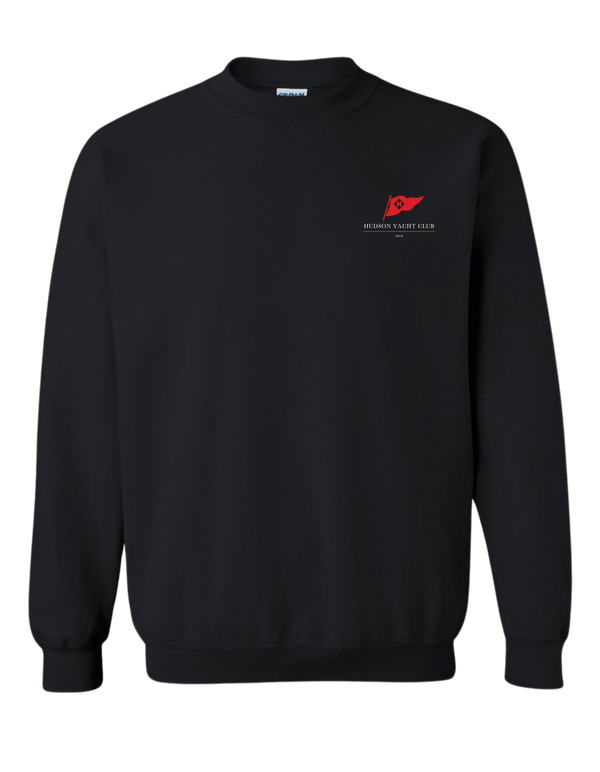 Adult Embroidered Hudson Yacht Club Crewneck - Personalized