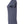 Gildan 5V00L Women's Heavy Cotton™ V-Neck T-Shirt, side view - Heather Navy