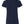 Gildan 5V00L Women's Heavy Cotton™ V-Neck T-Shirt, back view - Navy
