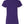 Gildan 5V00L Women's Heavy Cotton™ V-Neck T-Shirt, back view - Purple