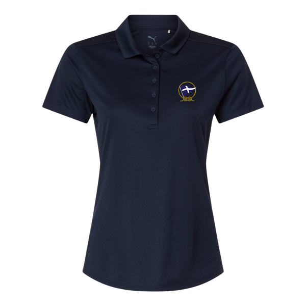 Polo Puma pour femme brodé Club de yacht de Pointe-Claire