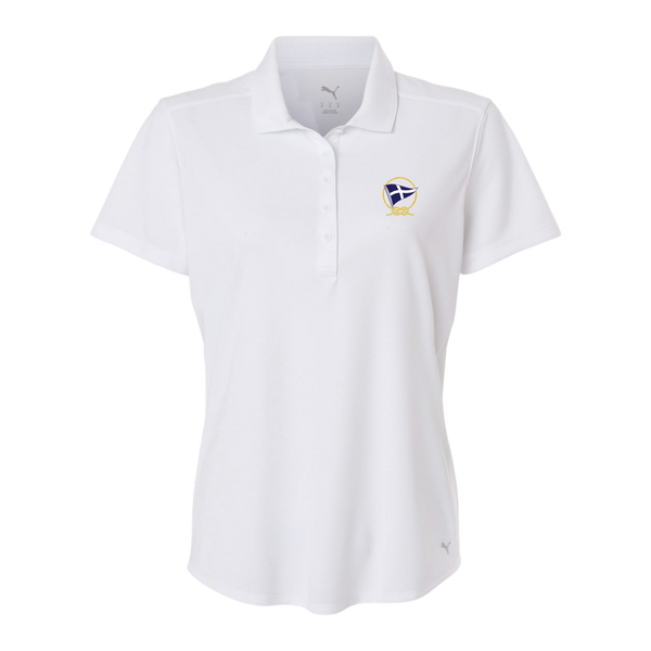 Polo Puma pour femme brodé Club de yacht de Pointe-Claire