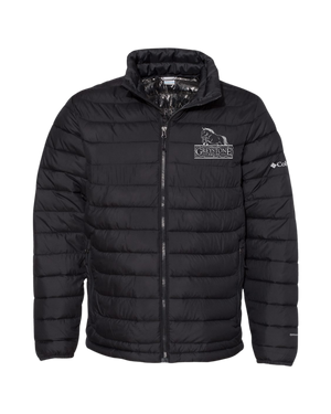 Embroidered Greystone Equine Columbia Puff Jacket
