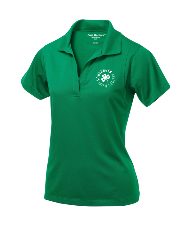 Embroidered Women's Soulanges Irish Society Polo