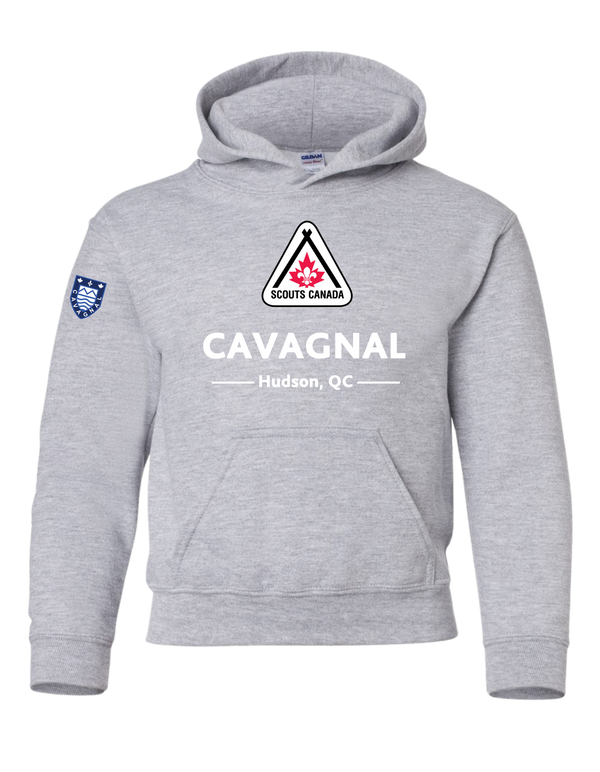 Sweat à capuche Scouts Hudson Cavagnal Jeunesse