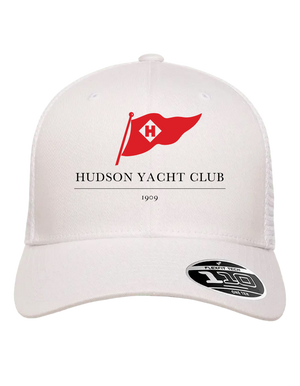 Embroidered Hudson Yacht Club Mesh Snapback Hat