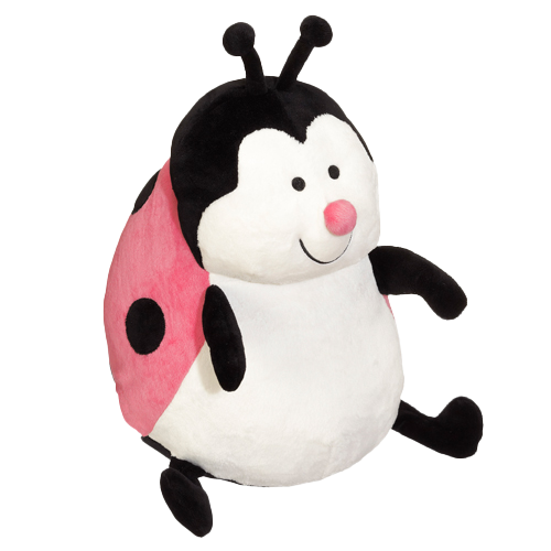 Lucy The Ladybug - Embroidered Teddy Bear