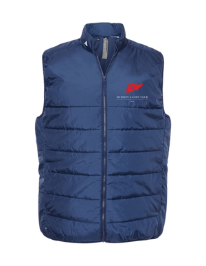 Adult Embroidered Hudson Yacht Club Puffer Vest