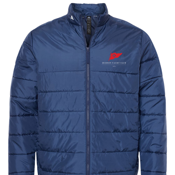 Adult Embroidered Hudson Yacht Club Puffer Jacket