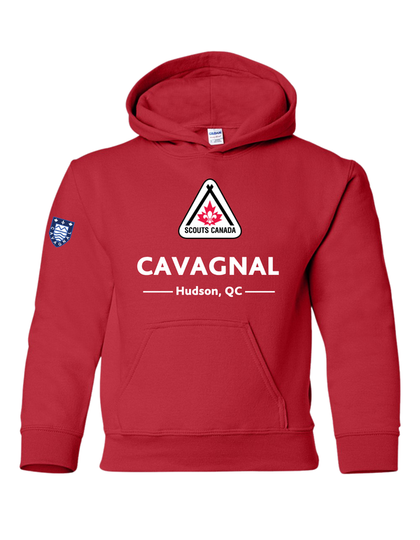 Sweat à capuche Scouts Hudson Cavagnal Jeunesse