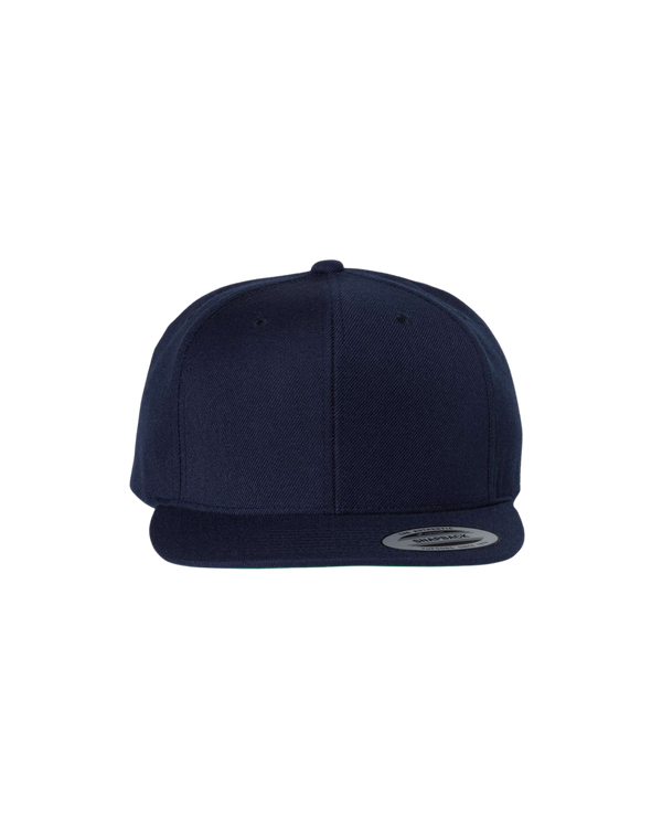 Premium Flat Bill Snapback Cap - 6089M