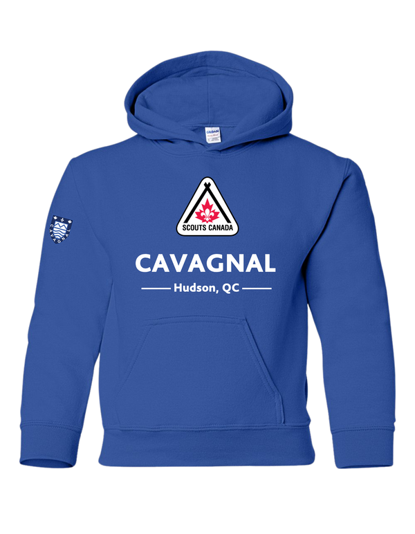 Sweat à capuche Scouts Hudson Cavagnal Jeunesse