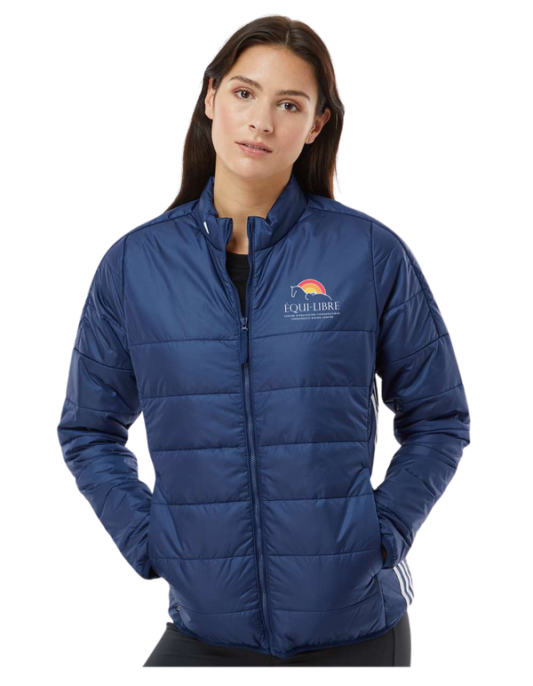 Adult Embroidered Women's Équi-Libre Puffer Jacket