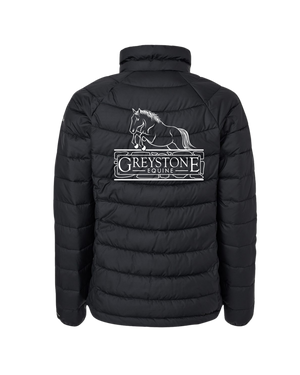 Embroidered Greystone Equine Columbia Puff Jacket