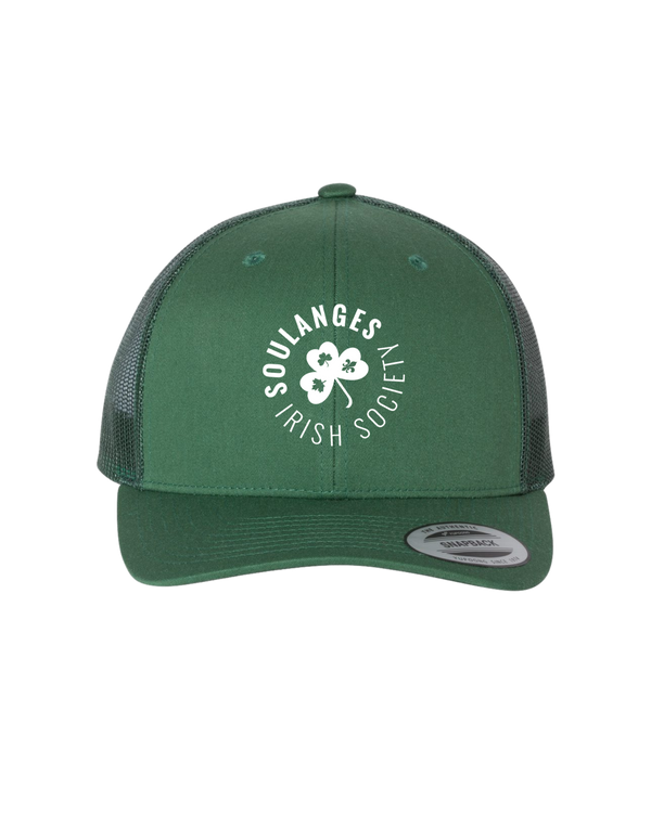 Embroidered Soulanges Irish Society Hat