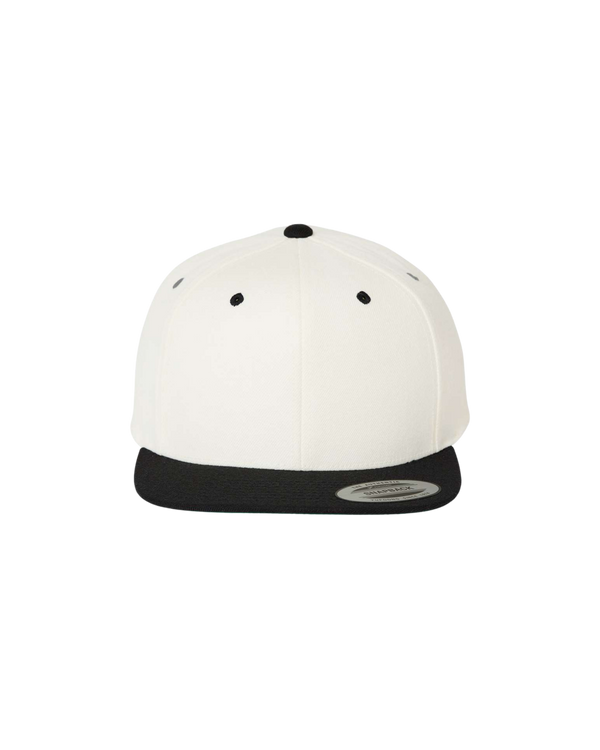 Premium Flat Bill Snapback Cap - 6089M
