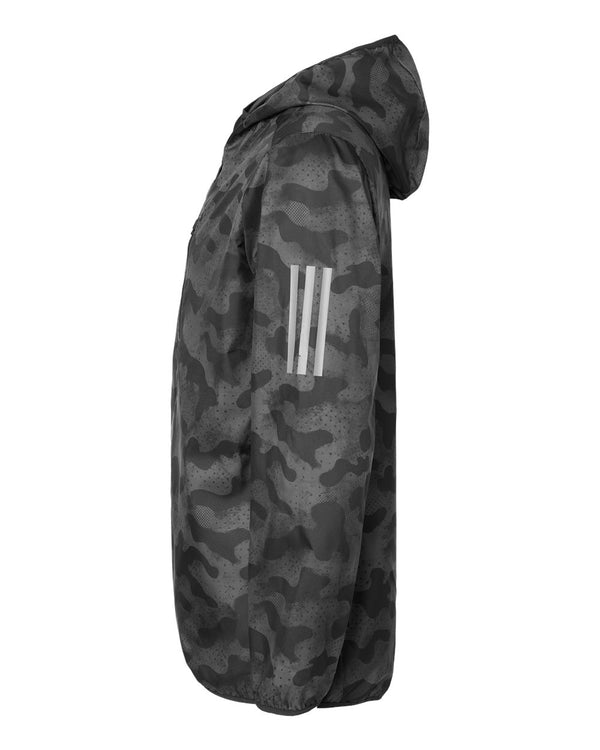 Adidas - Coupe-vent à capuche zippé - A524