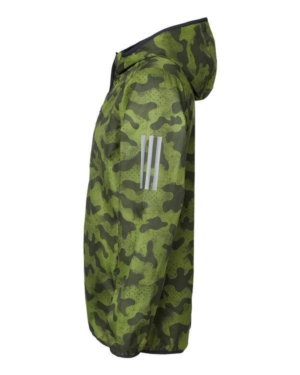 Adidas - Coupe-vent à capuche zippé - A524