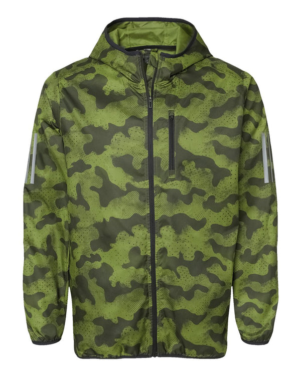 Adidas - Coupe-vent à capuche zippé - A524