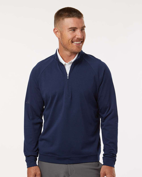 Adidas - Pull Club à quart de zip - A598