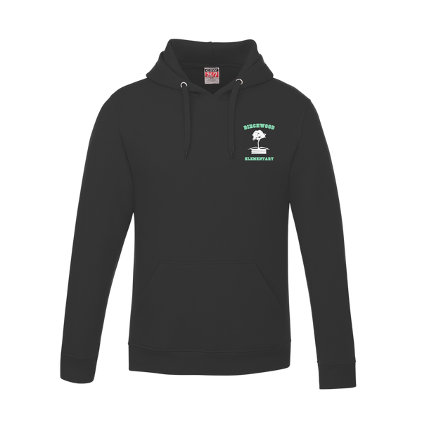 Birchwood Elementary - Sweat à capuche unisexe adulte à enfiler brodé