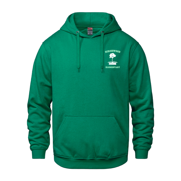 Birchwood Elementary - Sweat à capuche unisexe adulte à enfiler brodé