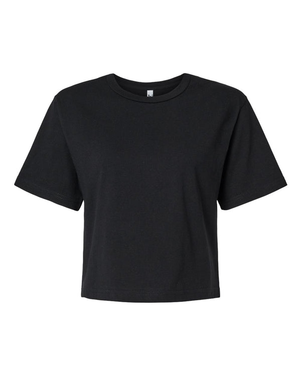 American Apparel Women's Fine Jersey Boxy Tee - 102