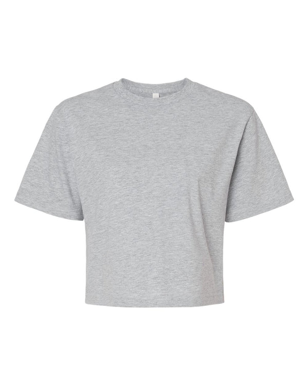 American Apparel Women's Fine Jersey Boxy Tee - 102
