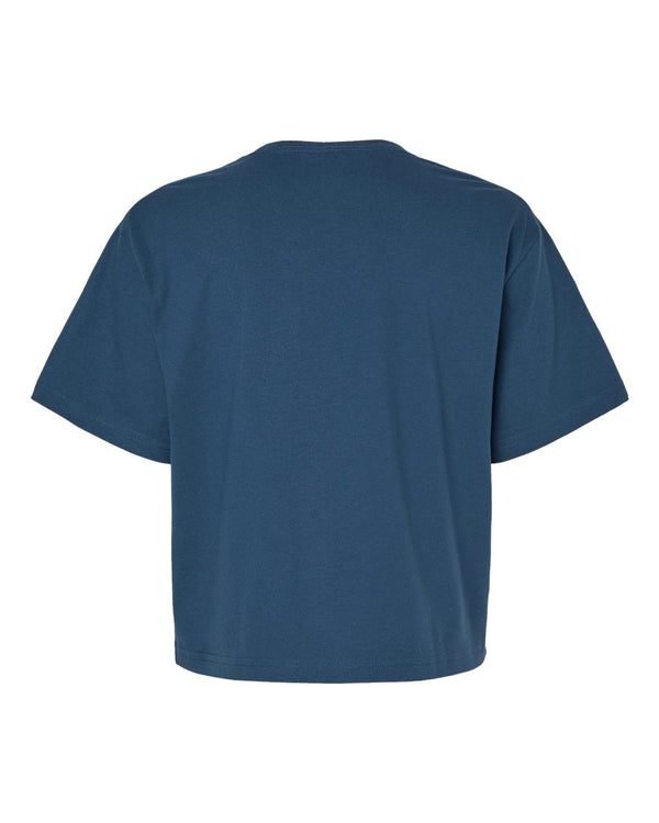 American Apparel Women's Fine Jersey Boxy Tee - 102
