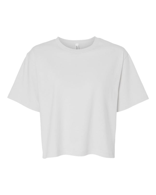 American Apparel Women's Fine Jersey Boxy Tee - 102