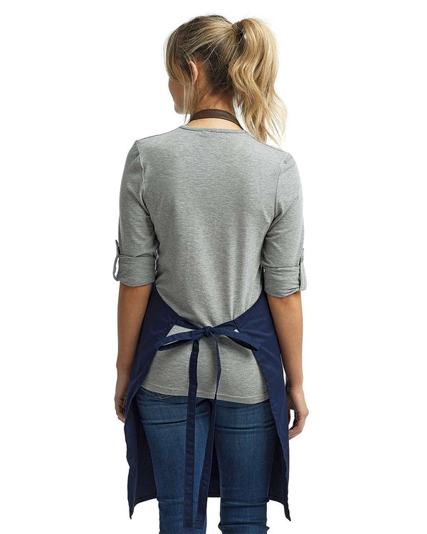 Artisan Collection - Espresso Bib Apron with Pockets - RP123