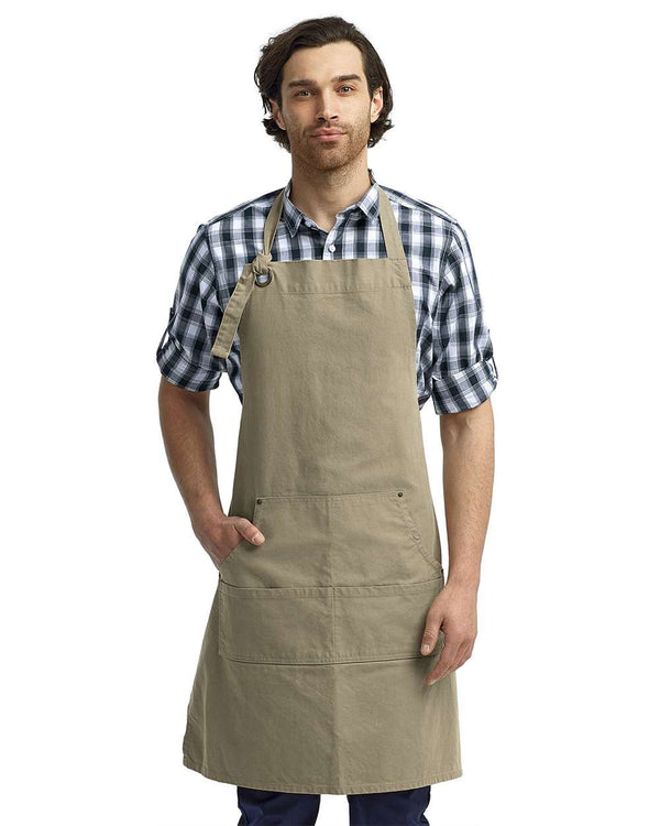 Artisan Collection - Calibre Cotton Canvas Apron with Pocket - RP137