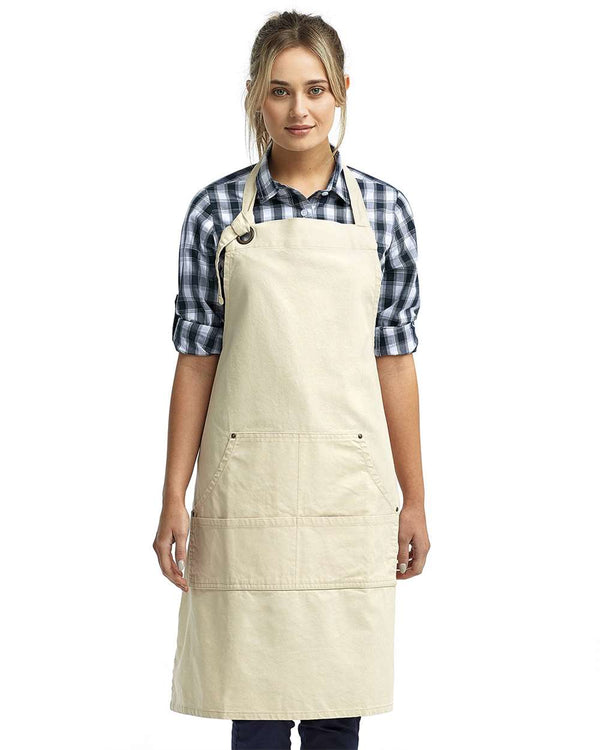 Artisan Collection - Calibre Cotton Canvas Apron with Pocket - RP137