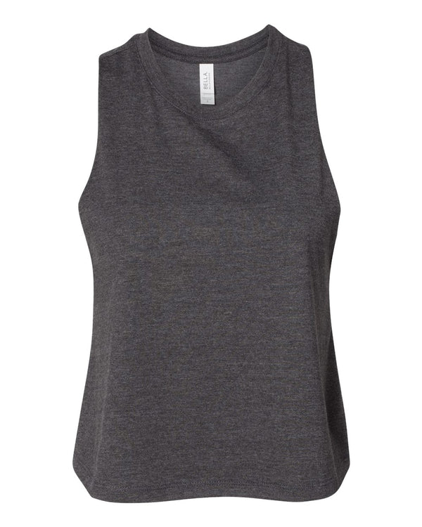 BELLA + CANVAS Women's Racerback Crop Tank - 6682