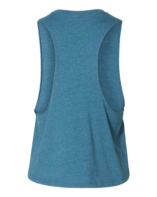 BELLA + CANVAS Women's Racerback Crop Tank - 6682