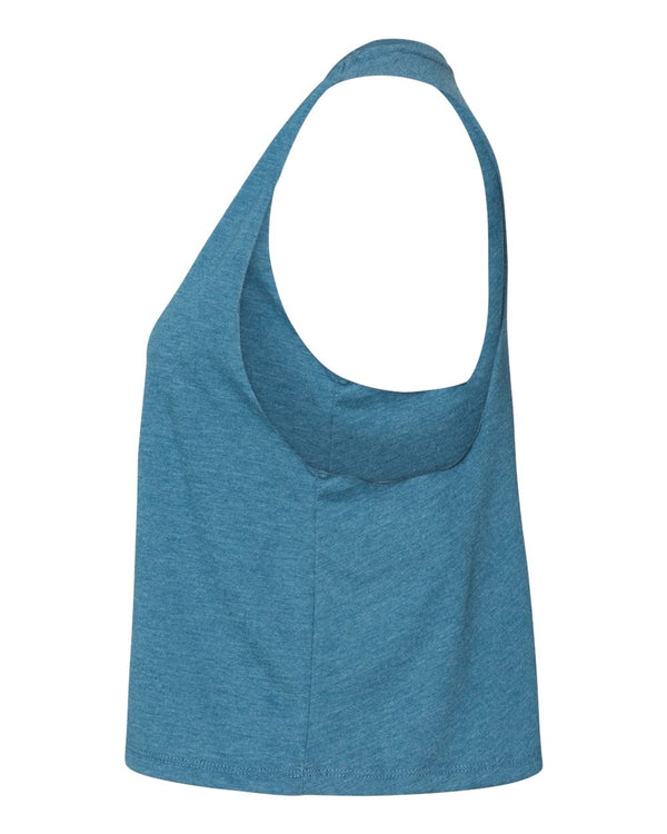 BELLA + CANVAS Women's Racerback Crop Tank - 6682