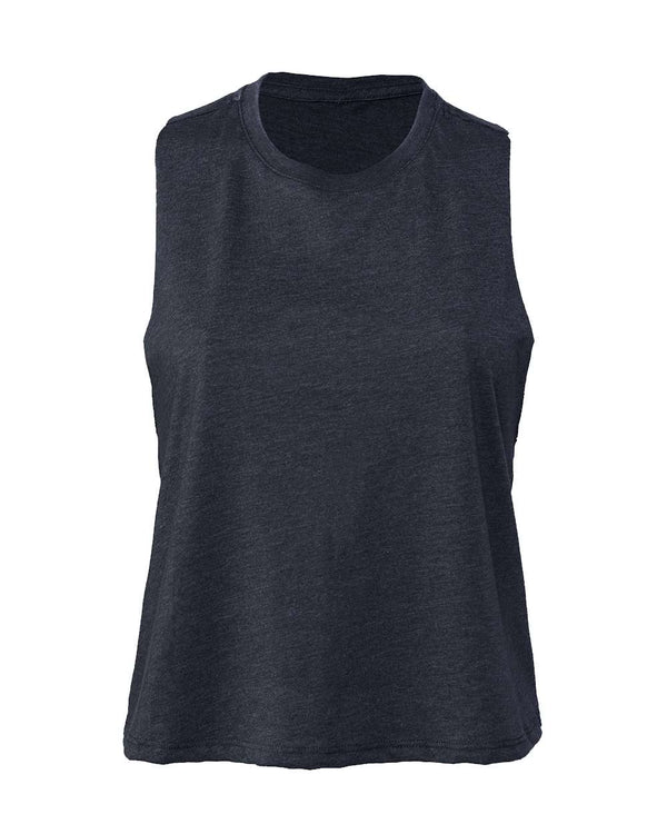 BELLA + CANVAS Women's Racerback Crop Tank - 6682