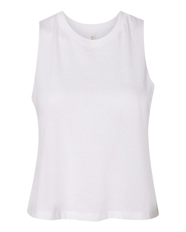 BELLA + CANVAS Women's Racerback Crop Tank - 6682