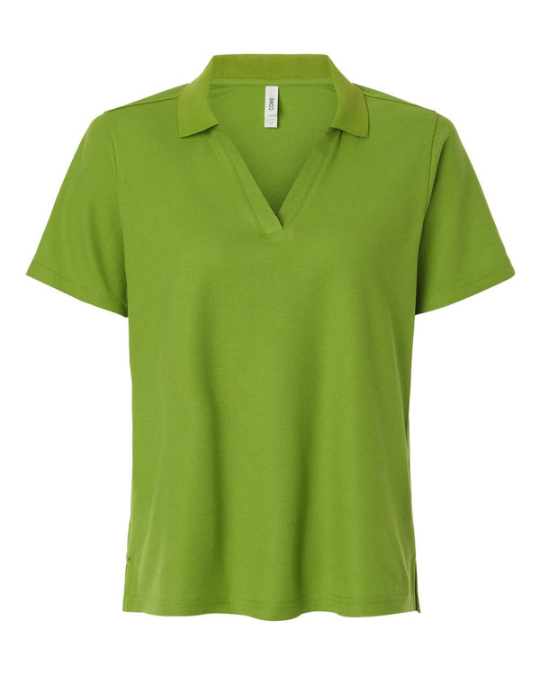 Polo piqué de performance CVC Resolve pour femme CORE365 - CE106W