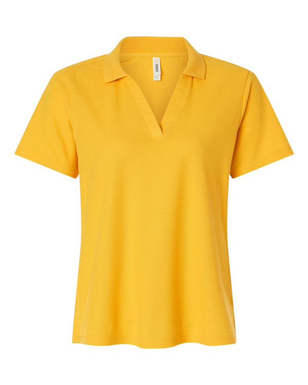 Polo piqué de performance CVC Resolve pour femme CORE365 - CE106W
