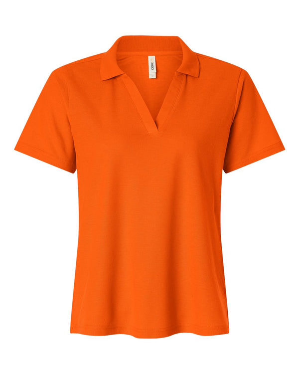 Polo piqué de performance CVC Resolve pour femme CORE365 - CE106W