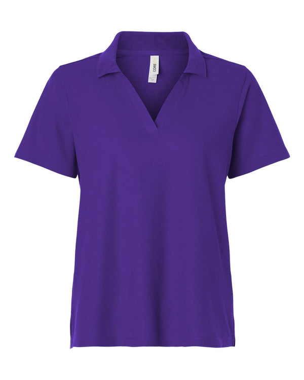 Polo piqué de performance CVC Resolve pour femme CORE365 - CE106W