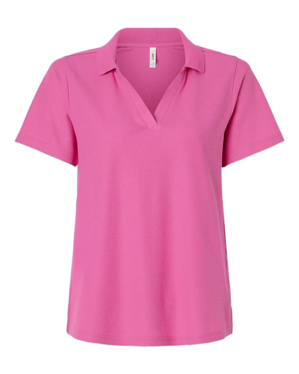 Polo piqué de performance CVC Resolve pour femme CORE365 - CE106W